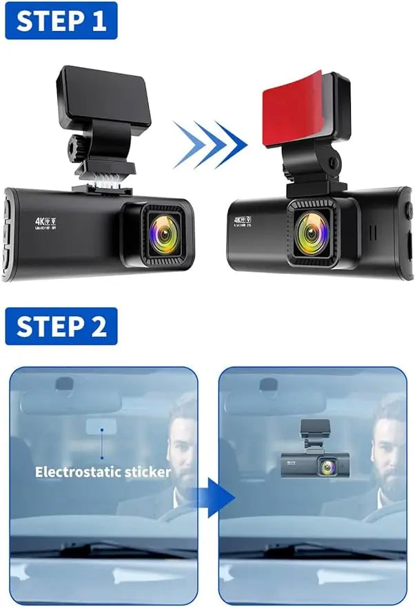 Redtiger F7N/F17 Dash Cam 3M Mount with GPS Module