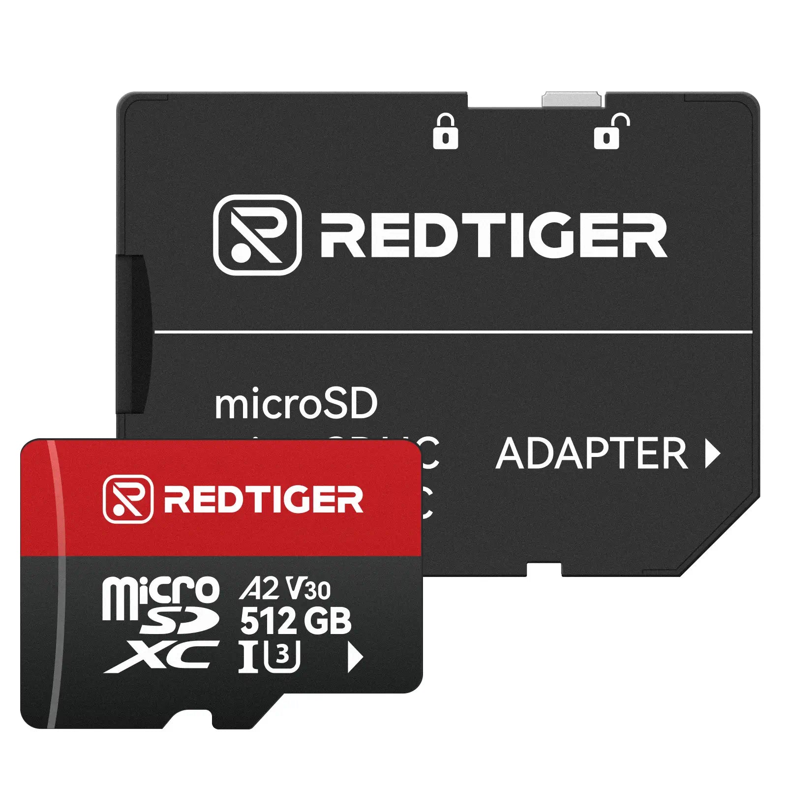 Redtiger 512GB SD Card For Dash Cam Class 10 U3