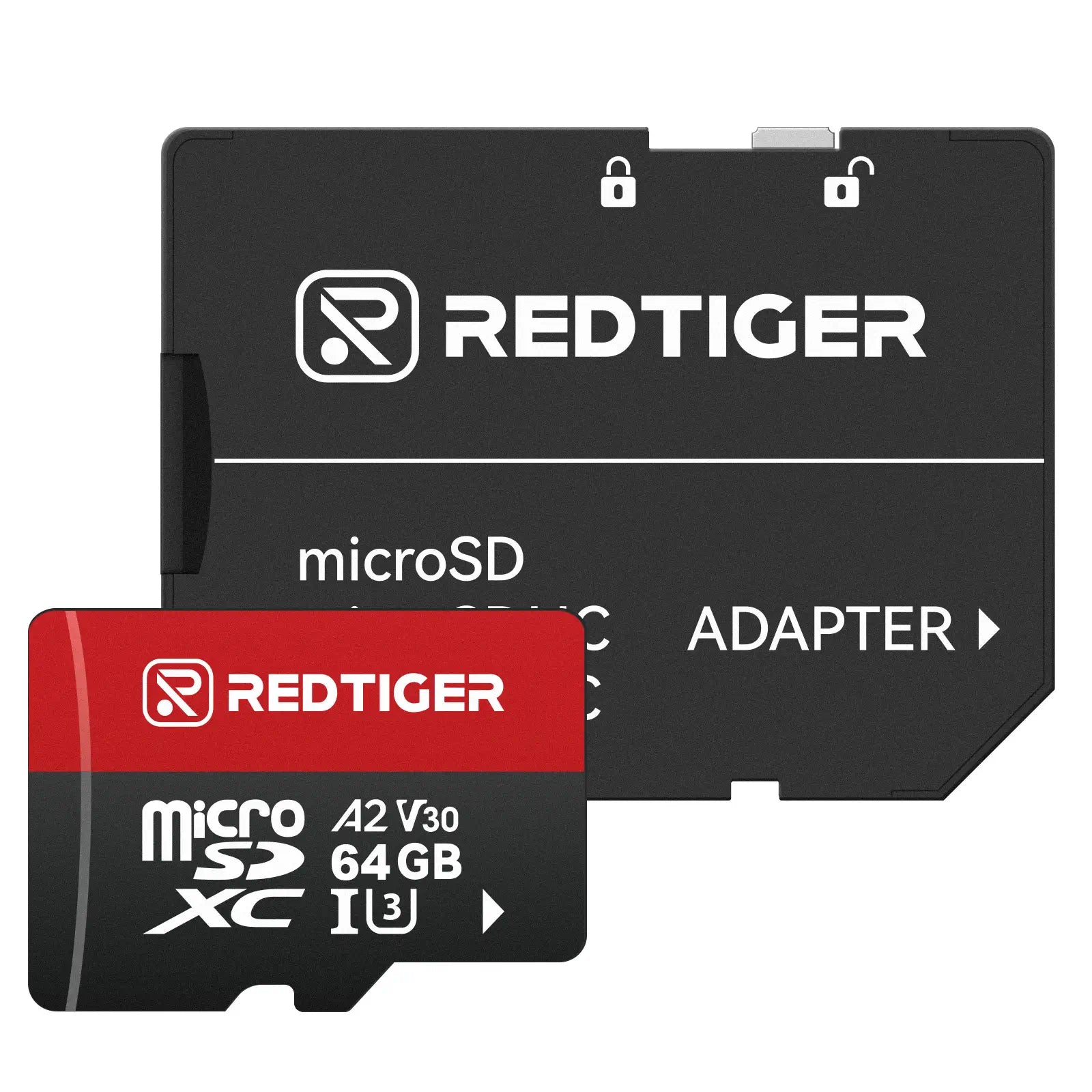 Redtiger 64GB SD Card For Dash Cam Class 10 U3