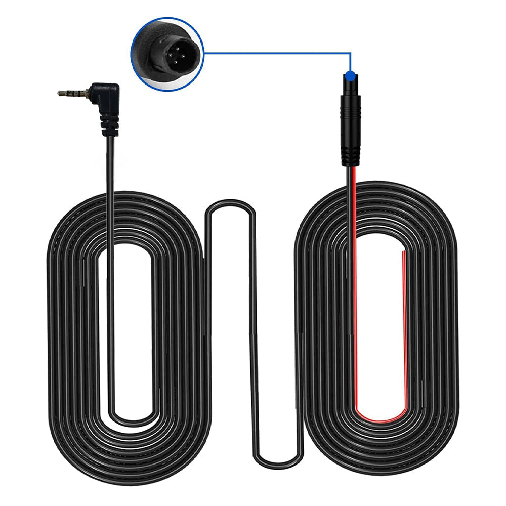 Redtiger T27 33 Feet Rear Camera Extension Cord Cable for Mirror Dash Cam Accessories REDTIGER Dash Cam