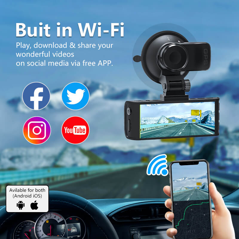 Redtiger F7NS 4K Front Car Camera Hot Sales REDTIGER Dash Cam