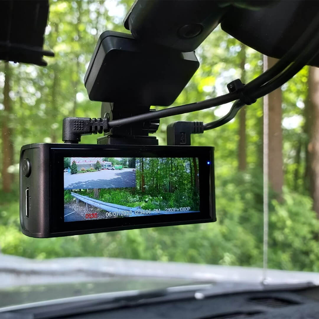 REDTIGER F7NP 4K mini dash-cam backup camera view super night vision