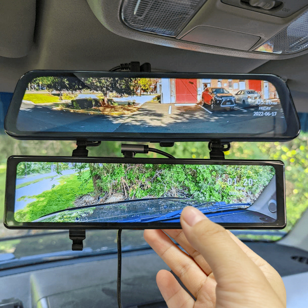 Safe Driving with Mirror Dash Cam 2022