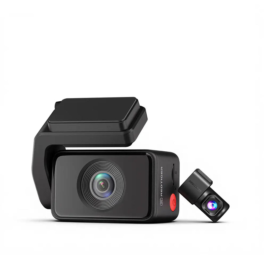 Redtiger A4 4K+1080P Voice Control 5.8GHz WIFI Dash Cam