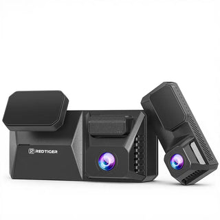 F77 STARVIS 2 4K+4K Dual IMX678 Voice Control 5.8GHz High Speed WIFI Dash Cam