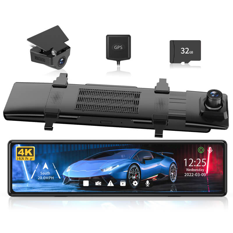 Redtiger T27 4K+2.5K Touchscreen Smart Parking Assist Dash Cam Hot Sales REDTIGER Dash Cam   