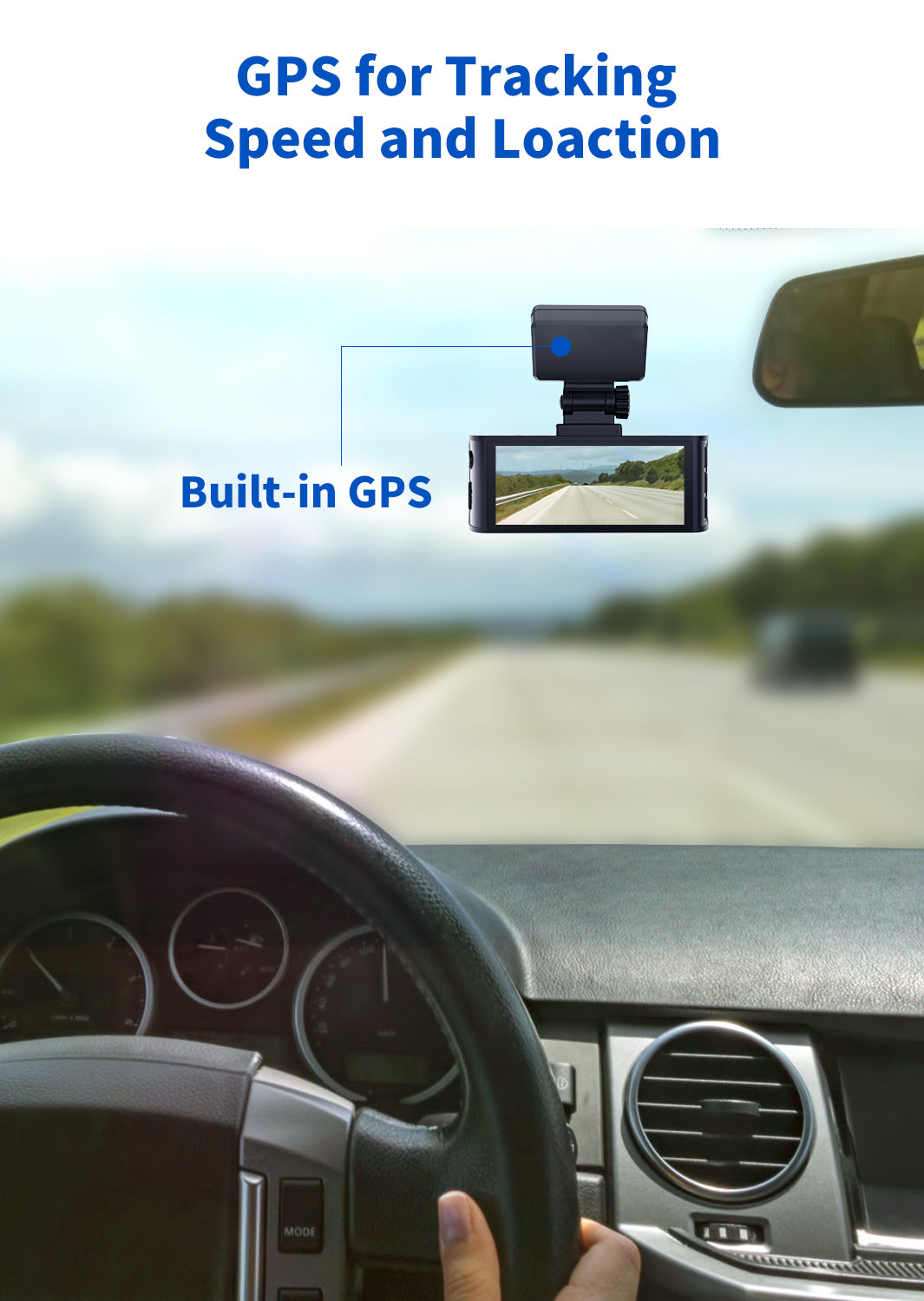Redtiger F7N 3M Mount with GPS Module Accessories REDTIGER Dash Cam   